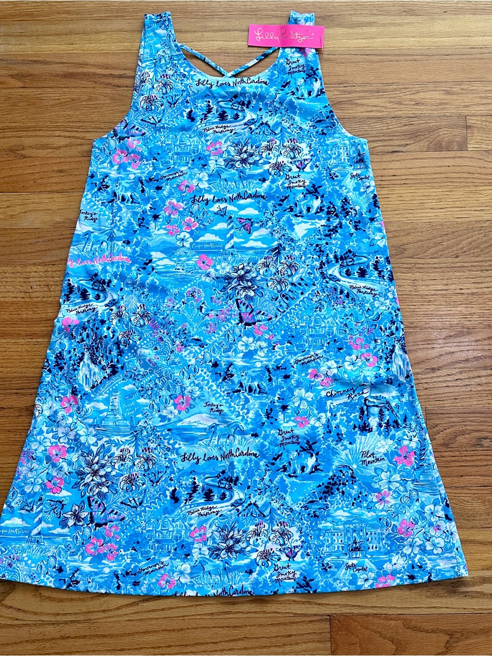 Lilly Pulitzer Small New HTF! NWT, Lilly Loves North Carolina Kristen dress